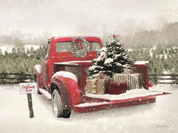 Truck Full of Presents by Lori Deiter art print