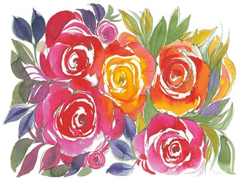 Bold Roses I by Kristy Rice art print