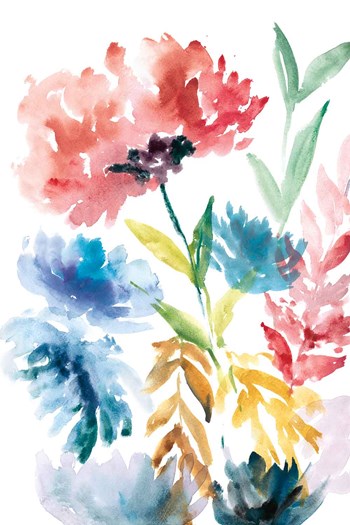 Lush Floral I by Rebecca Meyers art print