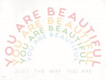 You Are Beautiful by Jaxn Blvd art print