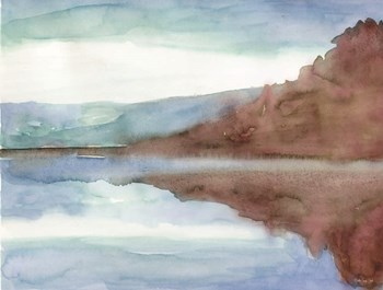 Mountain Lake 7 by Stellar Design Studio art print
