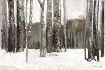 Winter Forest by Stellar Design Studio art print
