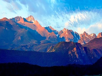 Mountainscape Photograph I by James McLoughlin art print