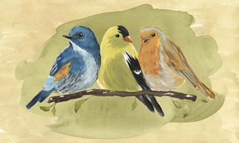 Bird Perch I by Annie Warren art print