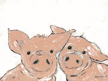 Pigs by Roey Ebert art print