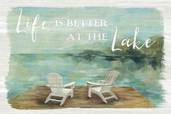 Lakeside Retreat I by Silvia Vassileva art print
