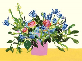 Grand Bouquet I by Melissa Wang art print