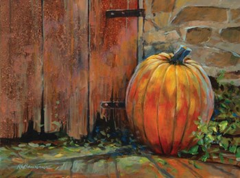 The Pumpkin by Roger Bansemer art print