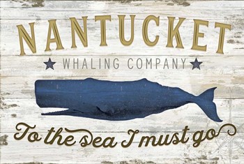 Nantucket Whaling Co. by Jennifer Pugh art print