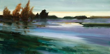 River in View by Candy Rideout art print