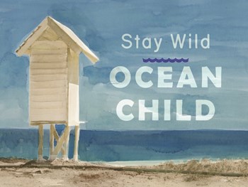 Ocean Child by Stellar Design Studio art print