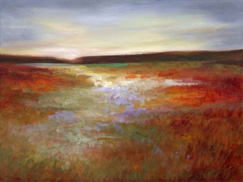 Light Across the Meadow I by Sheila Finch art print