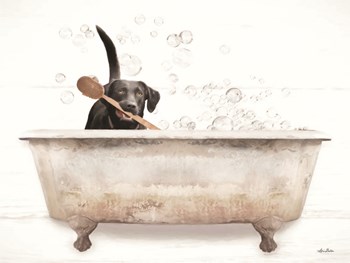 Scrubbing Bubbles by Lori Deiter art print