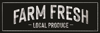 Farm Fresh Local Produce by House Fenway art print