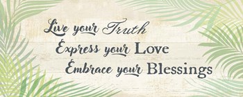 Embrace your Blessings by Art Licensing Studio art print