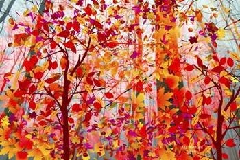 Sea Of Colors by Ata Alishahi art print