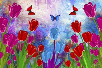 When I Feel 1 by Ata Alishahi art print