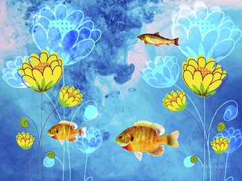 When I Feel 6 by Ata Alishahi art print