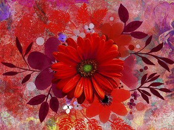 All Red by Ata Alishahi art print