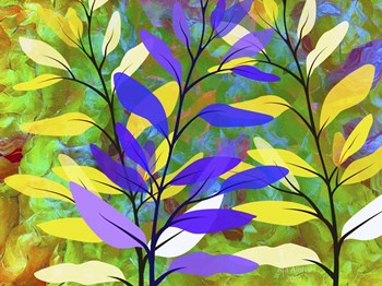 Leaves 1 by Ata Alishahi art print
