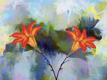 Twins by Ata Alishahi art print