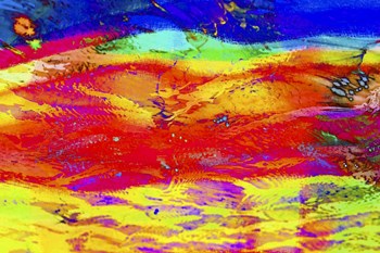 Vivid Waves 33 by Anita Vincze art print