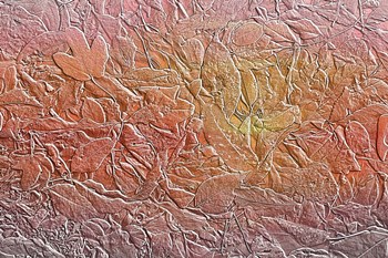 Leaves in Pastel Colors 1 by Anita Vincze art print