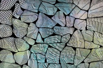 Textured Pebbles 12 by Anita Vincze art print