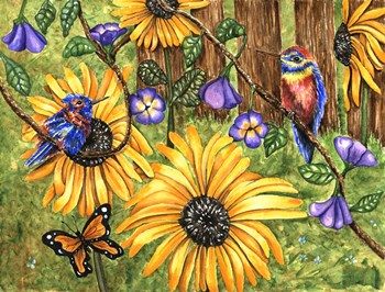 Sunniest Day by Charlsie Kelly art print