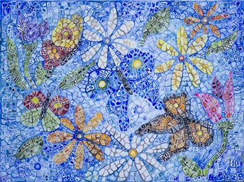 Butterfly Flight by Charlsie Kelly art print