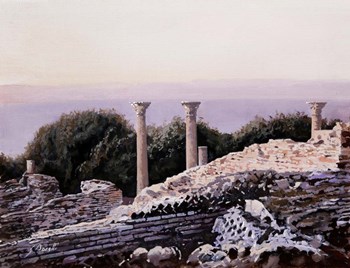 Piccole Rovine Romane by Guido Borelli art print