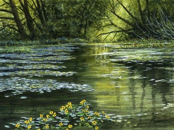 A World of Light by John Morrow art print