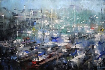 Fisherman&#39;s Wharf by Mark Lague art print