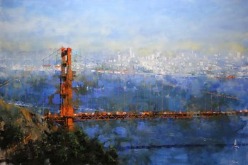 Golden Gate Afternoon by Mark Lague art print