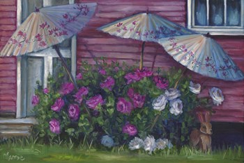 Fashionably Shady by Marnie Bourque art print