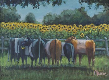 Huddle Summer by Marnie Bourque art print