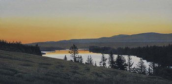 Bow River Dawn by Ron Parker art print