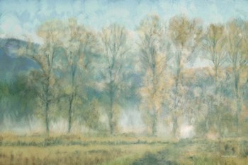 Peaceful Tree Line by Bluebird Barn art print
