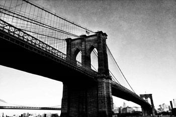 Bridge of Brooklyn BW I by Acosta art print