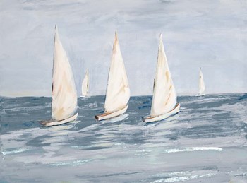 Sailing Calm Waters  II by Julie DeRice art print