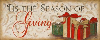 Tis the Season of Giving by Patricia Pinto art print