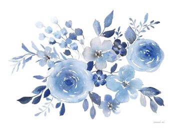 Fresh Blue Bower I by Danhui Nai art print