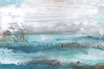 Aqua Sea I by Lila Bramma art print