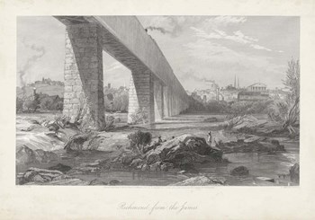 Richmond from the James by William Cullen Bryant art print