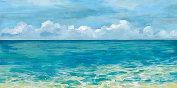 Caribbean Sea Reflections by Silvia Vassileva art print