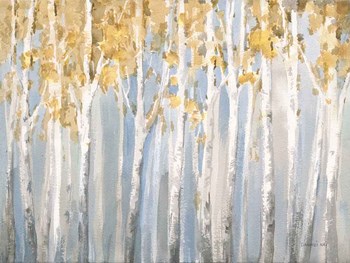 Golden Birches by Danhui Nai art print