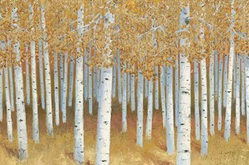 Forest of Gold by James Wiens art print