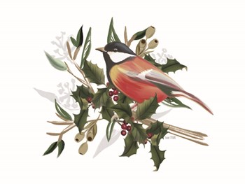 Christmas Songbird II by House Fenway art print