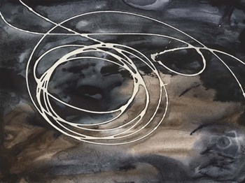 Midnight Swirl II by Regina Moore art print