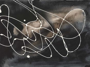 Midnight Swirl III by Regina Moore art print